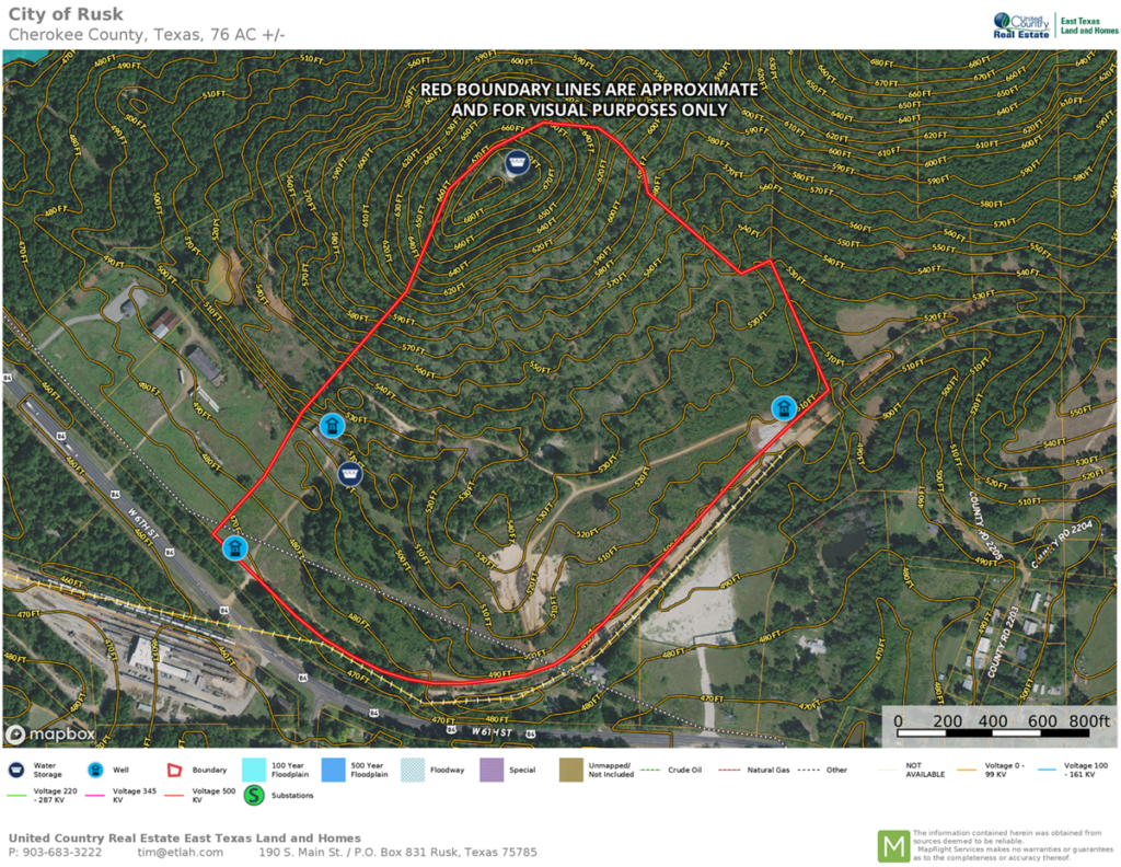 Property photo for land for sale in Cherokee County Texas