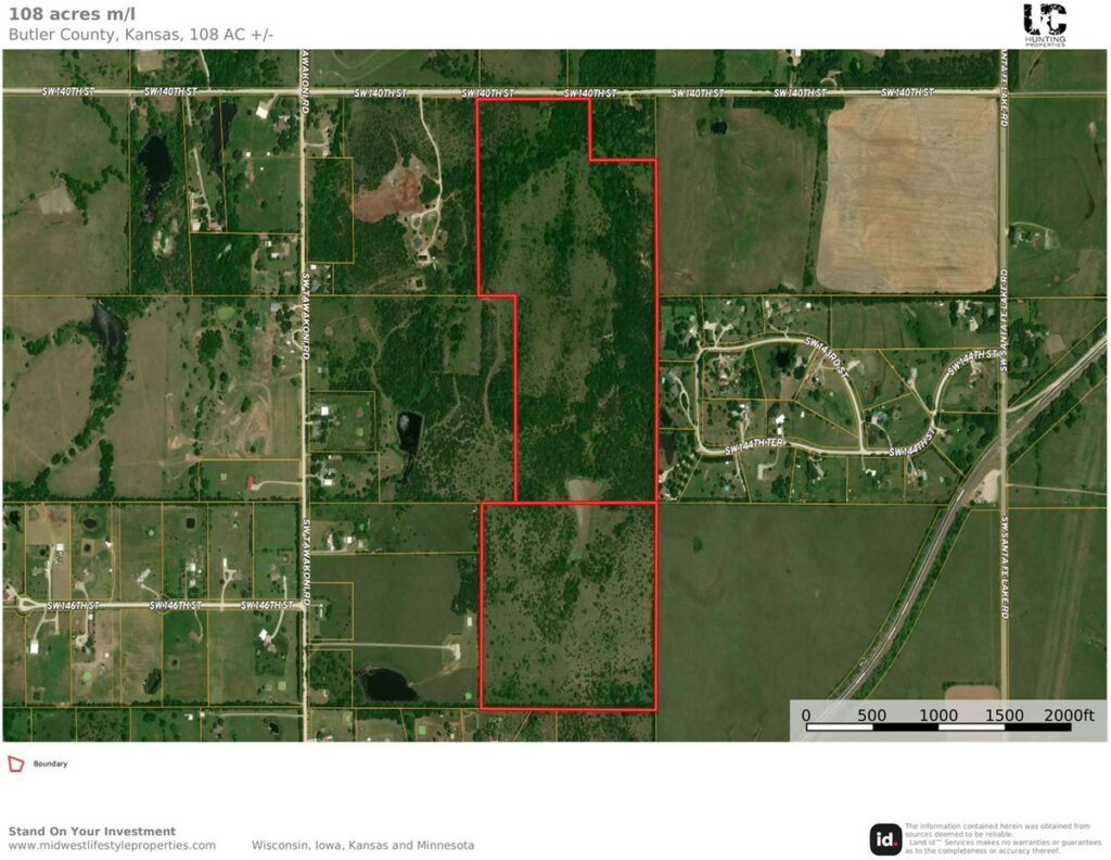 Property photo for land for sale in Butler County Kansas