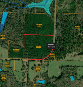 Property photo for land for sale in Cass County Texas