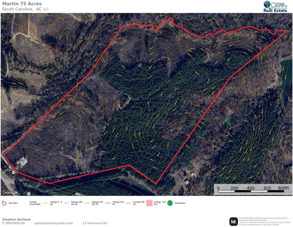 Property photo for land for sale in Spartanburg County South Carolina