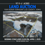 Property photo for land for sale in Lee County Iowa