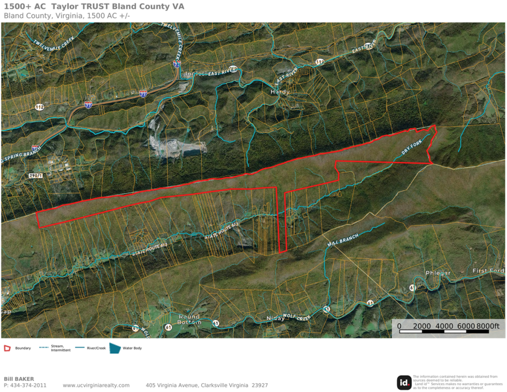 Property photo for land for sale in Bland County Virginia