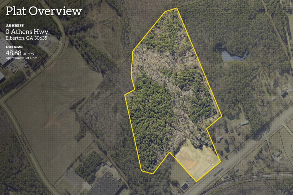 Property photo for land for sale in Elbert County Georgia