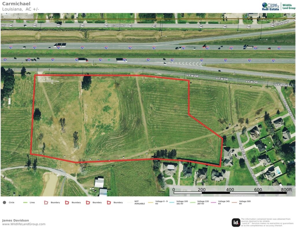 Property photo for land for sale in Acadia County Louisiana