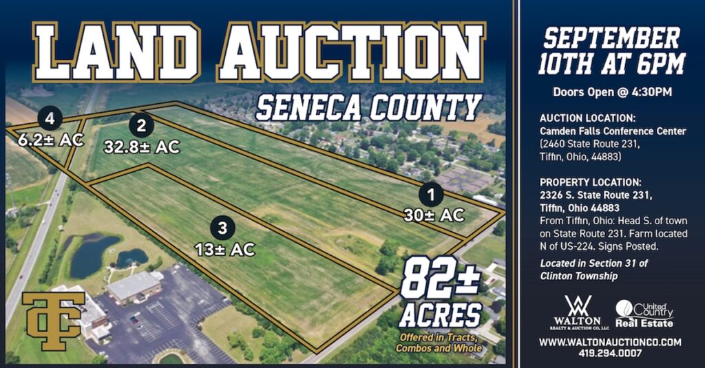 Property photo for land for sale in Seneca County Ohio