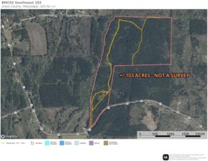 Property photo for land for sale in Union County Mississippi