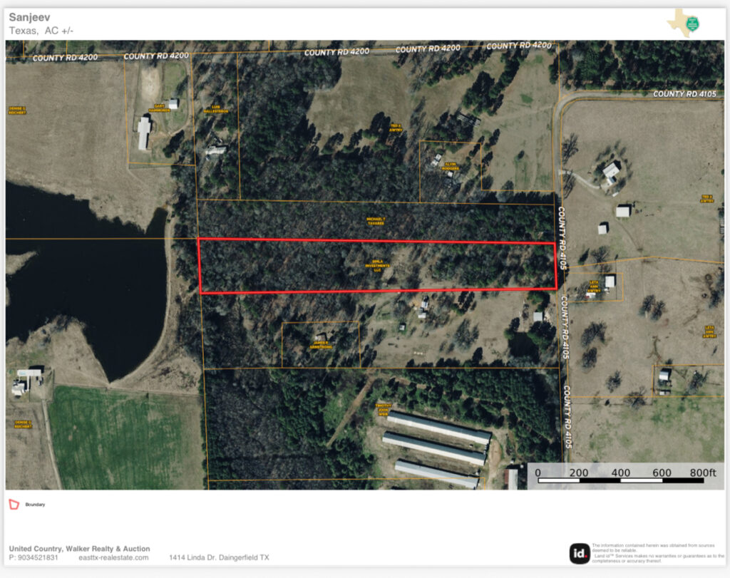 Property photo for land for sale in Morris County Texas