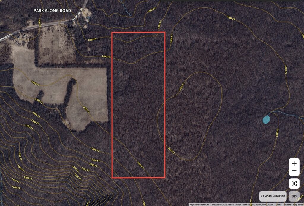 Property photo for land for sale in Sauk County Wisconsin