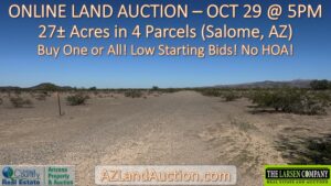 Property photo for land for sale in La Paz County Arizona