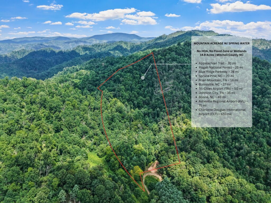 Property photo for land for sale in Mitchell County North Carolina