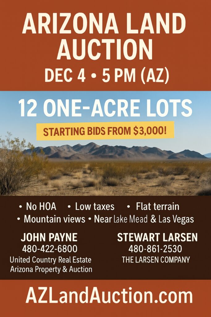 Property photo for land for sale in Mohave County Arizona