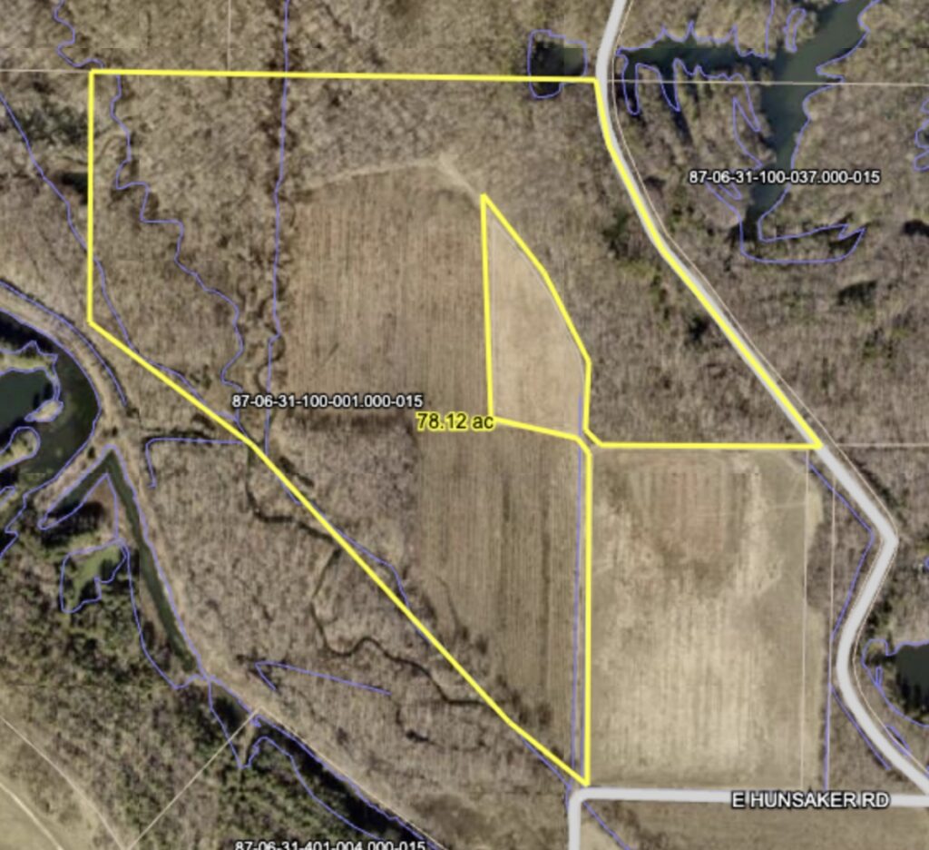Property photo for land for sale in Warrick County Indiana