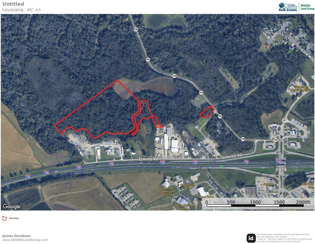 Property photo for land for sale in Acadia County Louisiana