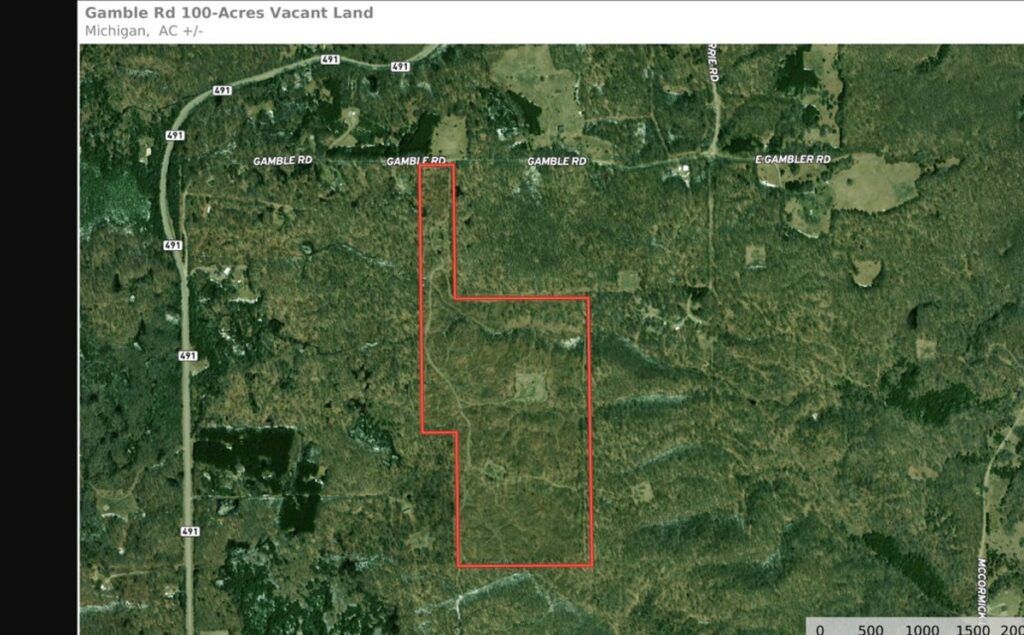 Property photo for land for sale in Montmorency County Michigan