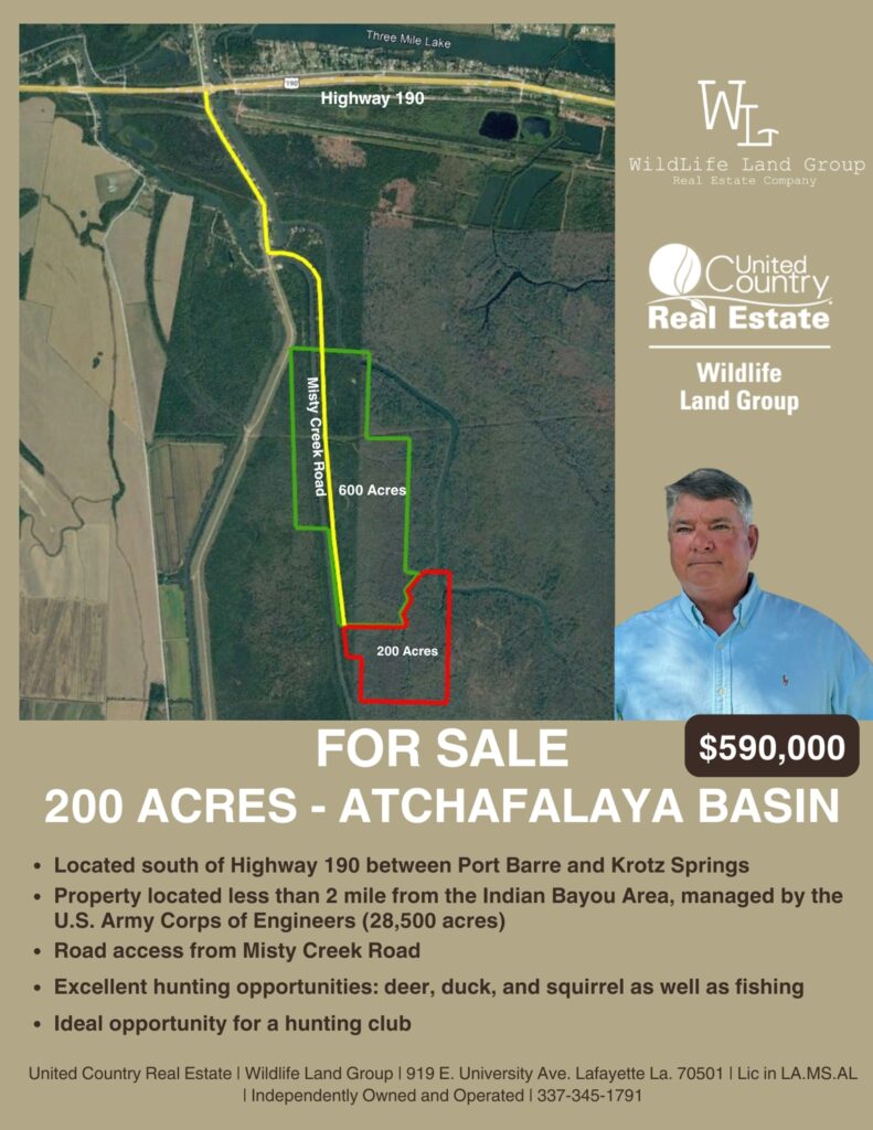 Property photo for land for sale in St. Landry County Louisiana