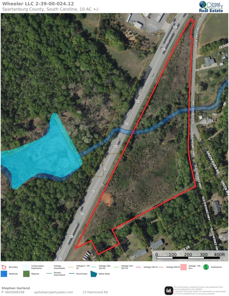 Property photo for land for sale in Spartanburg County South Carolina