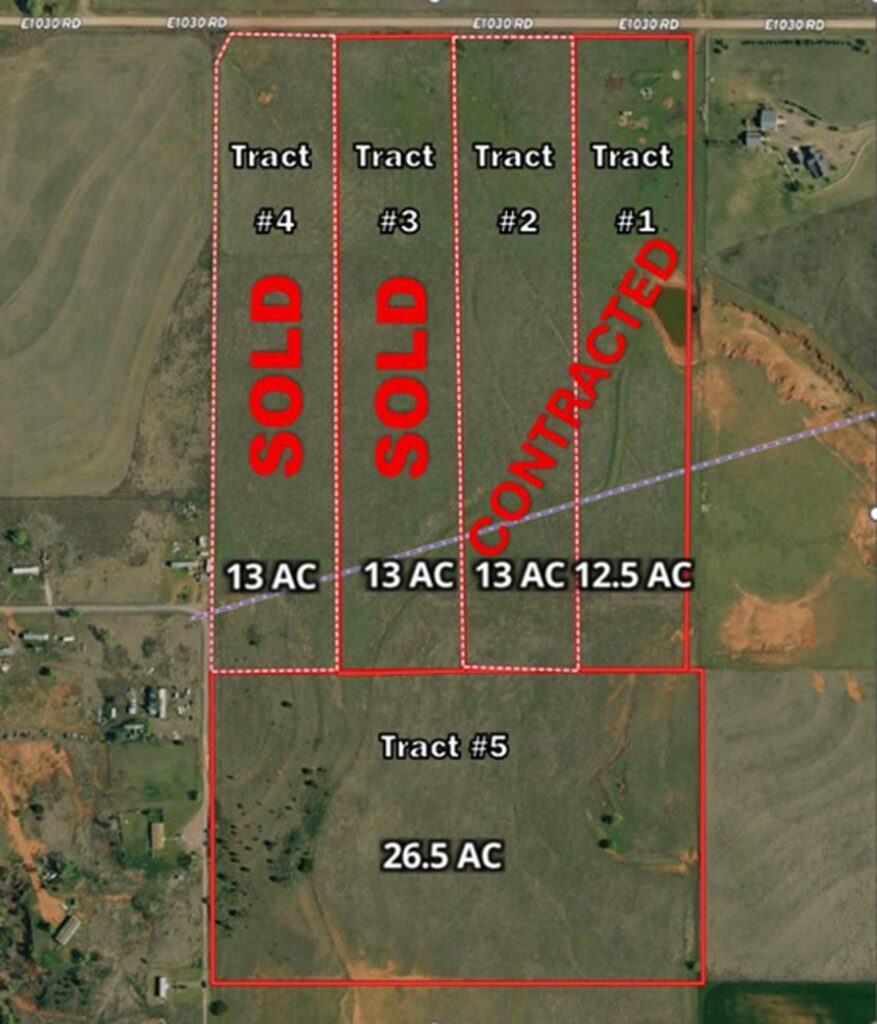 Property photo for land for sale in Custer County Oklahoma