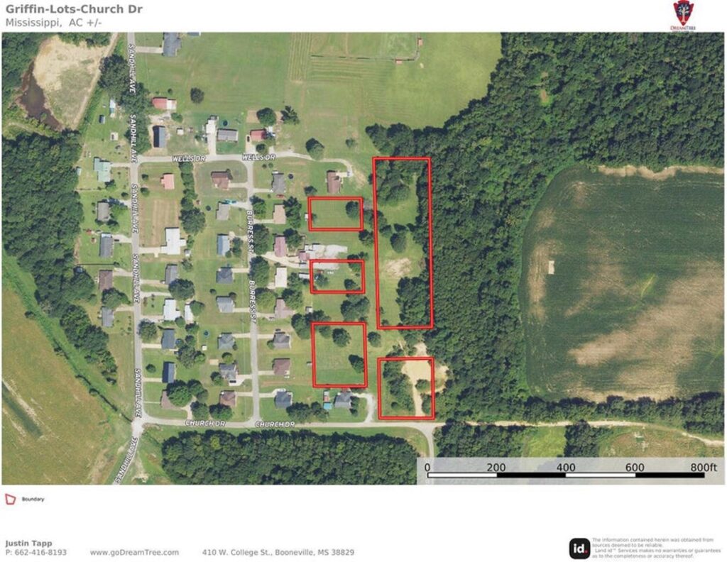 Property photo for land for sale in Lee County Mississippi