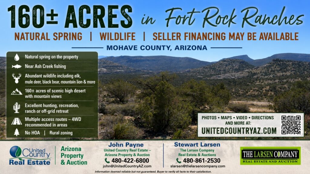 Property photo for land for sale in Mohave County Arizona