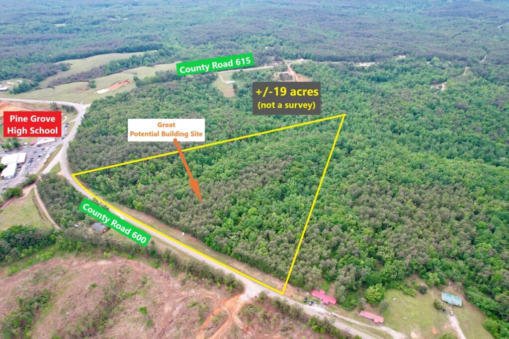 Property photo for land for sale in Tippah County Mississippi