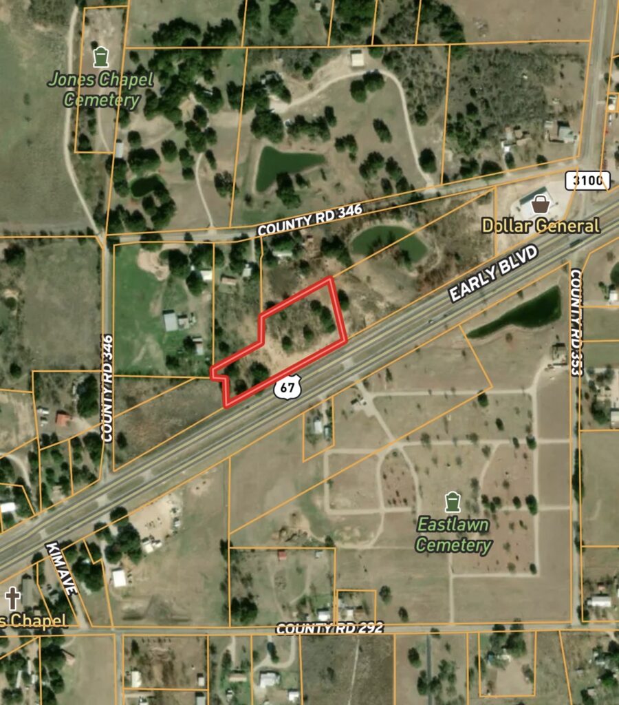 Property photo for land for sale in Brown County Texas