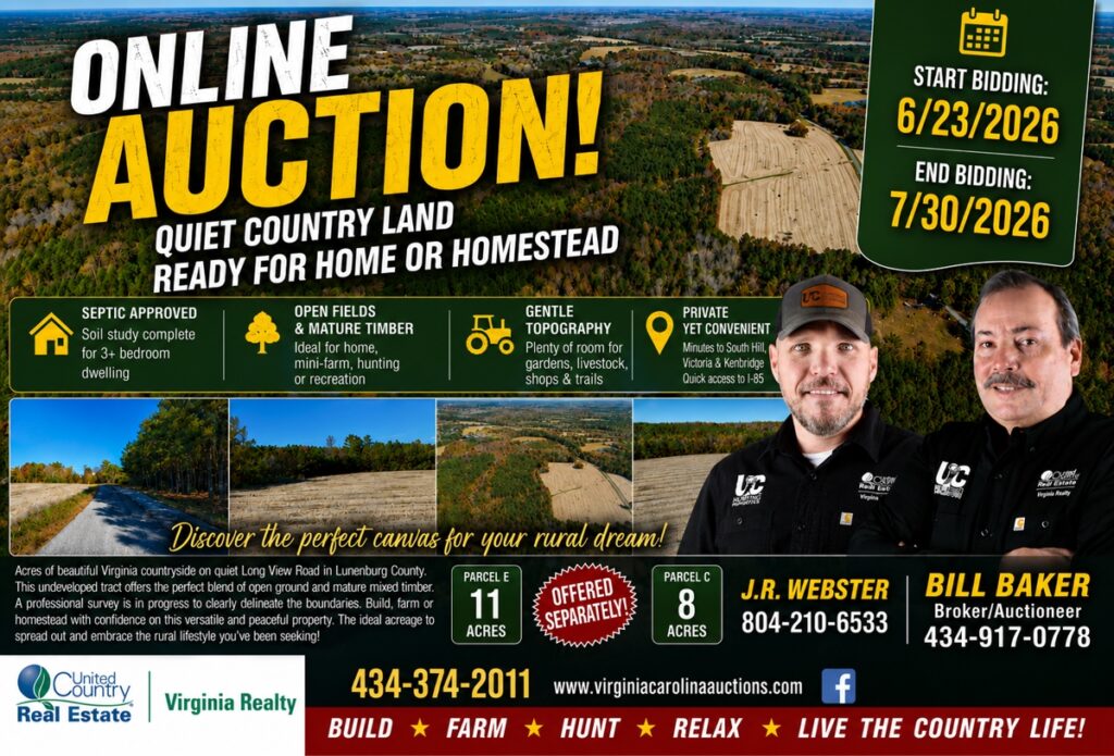 Property photo for land for sale in Lunenburg County Virginia