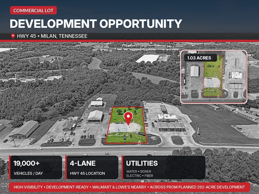 Property photo for land for sale in Gibson County Tennessee
