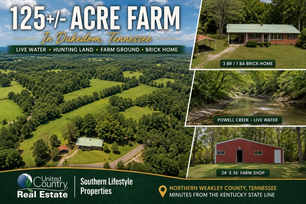Property photo for land for sale in Weakley County Tennessee