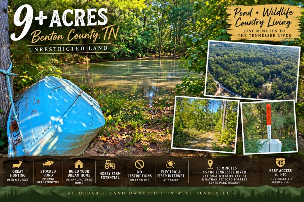 Property photo for land for sale in Benton County Tennessee
