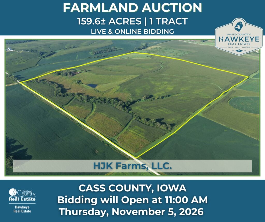 Property photo for land for sale in Cass County Iowa