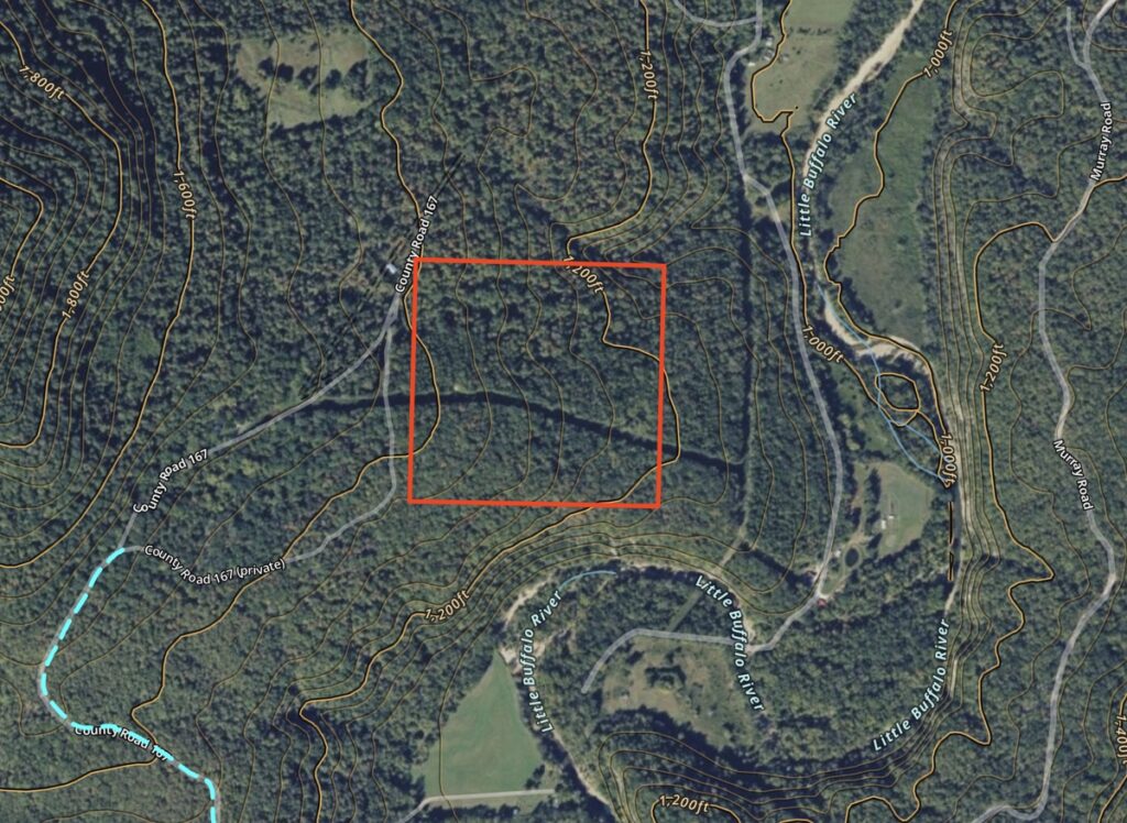 Property photo for land for sale in Newton County Arkansas