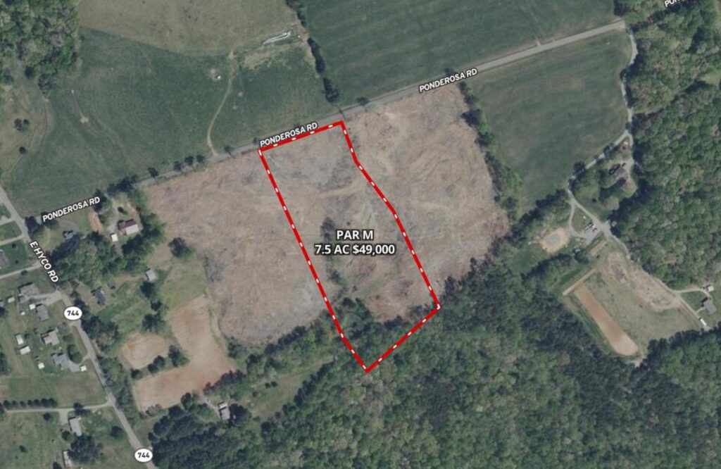 Property photo for land for sale in South Boston County Virginia