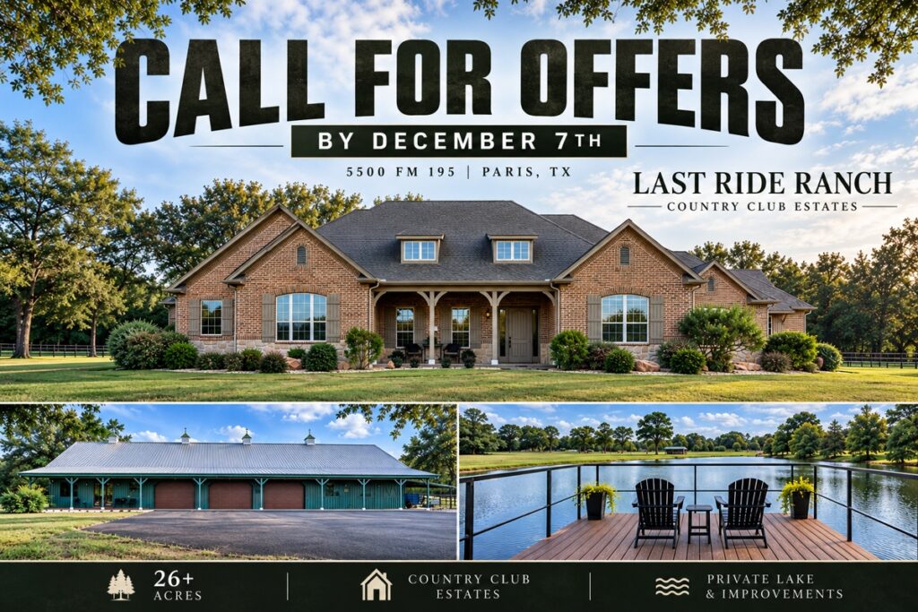Property photo for land for sale in Lamar County Texas